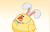 Kurczako-zając - animowane e-Kartki z logo na Wielkanoc
